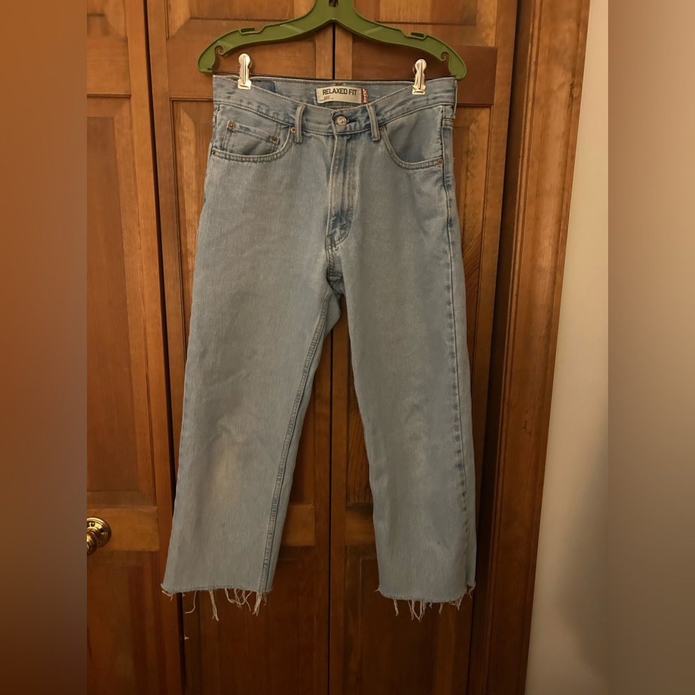 Levi’s Red Label Sz 32W 36L Straight Leg Y2K Inspired Cotton Jeans - Hemmed